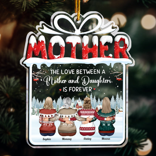 Mother & Children Is Forever - Personalized Acrylic Ornament