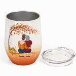 Mother & Daughter - Personalized Wine Tumbler - Birthday, Loving Gift For Mother, Daughter