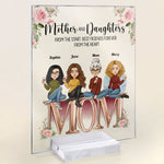 Mother And Children Best Friends Forever - Personalized Acrylic Plaque