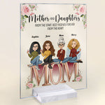 Mother And Children Best Friends Forever Ver 2 - Personalized Acrylic Plaque