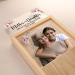 Mother's Day Gift From Daughter And Son - Personalized Photo Frame Light Box
