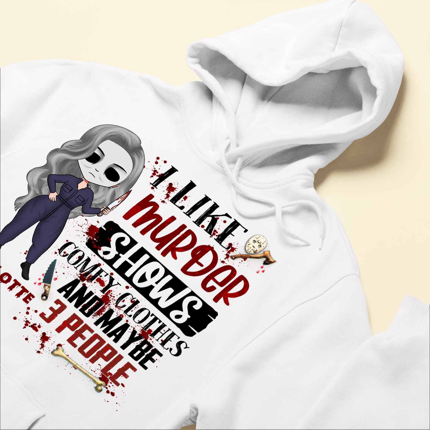 Murder Shows Comfy Clothes - Personalized Shirt - Birthday Gift For Girls Friends Daughters