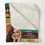 My Affirmations Blanket For Her, Daughter, Friends, Mom - Personalized Photo Blanket
