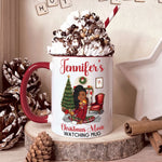 My Christmas Movie Watching Mug - Personalized Accent Mug
