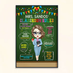 My Classroom Rules - Personalized Poster/Wrapped Canvas