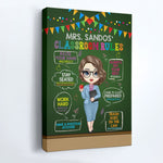 My Classroom Rules - Personalized Poster/Wrapped Canvas