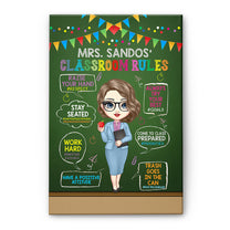 My Classroom Rules - Personalized Poster/Wrapped Canvas