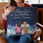 My Favorite Hello And Hardest Goodbye - Personalized Pillow (Insert Included)
