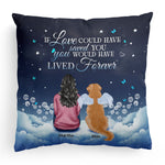 My Favorite Hello And Hardest Goodbye - Personalized Pillow (Insert Included)