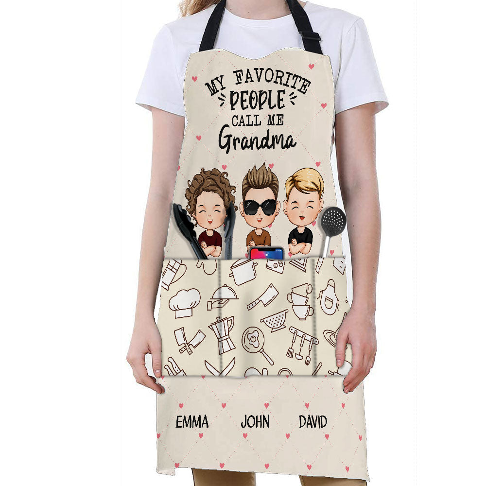 Chef Apron, Custom Apron, Personalized Apron Go Ask Your Mom