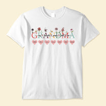 My Favorite People Call Me Grandma - Personalized Shirt - Birthday, Grandparents' Day Gift For Grandma, Nana, Mimi