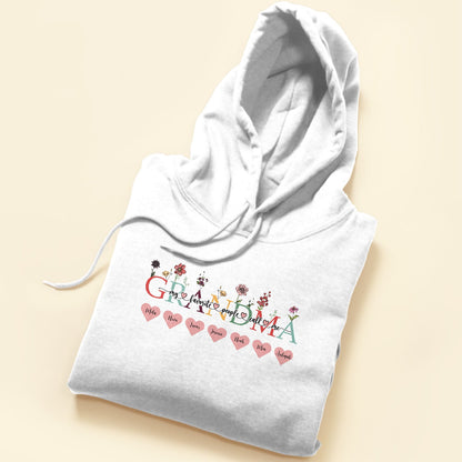 My Favorite People Call Me Grandma - Personalized Shirt - Birthday, Grandparents' Day Gift For Grandma, Nana, Mimi