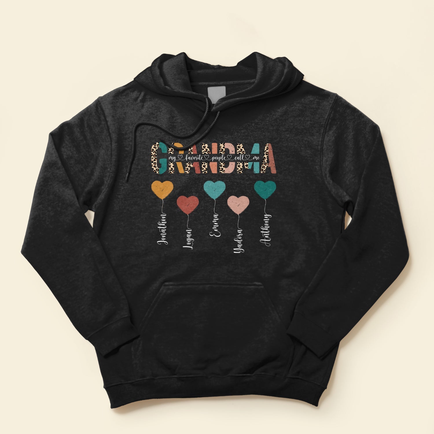 My Favorite People Call Me - Personalized Shirt - Birthday Gift, Mother's Day Gift For Grandma, Nana, Mimi - Gift From Son, Daughter, Husband