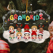 My Grandkids - Personalized Acrylic Ornament