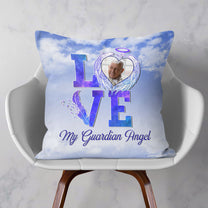 My Guardian Angel - Personalized Photo Pillow (Insert Included)