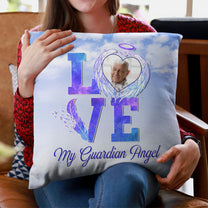 My Guardian Angel - Personalized Photo Pillow (Insert Included)