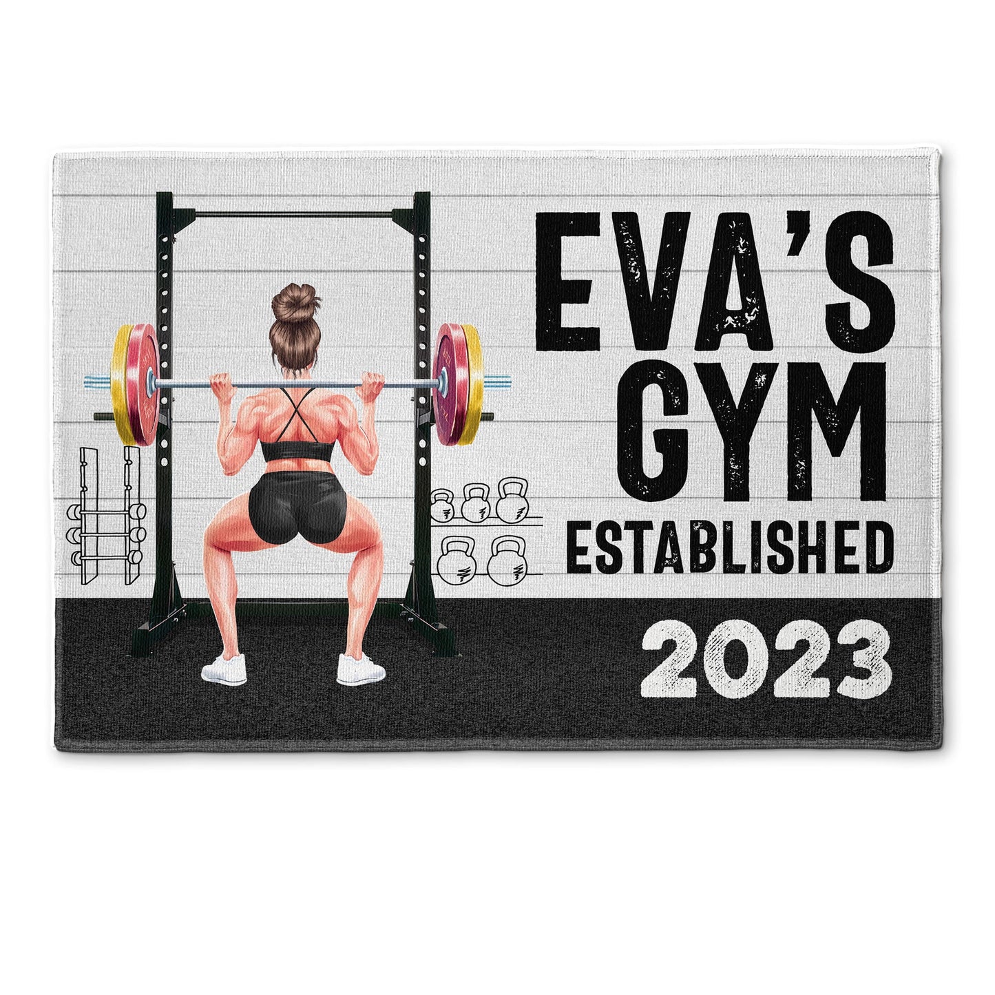My Gym - Personalized Doormat