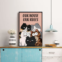 My House My Rules - Personalized Poster