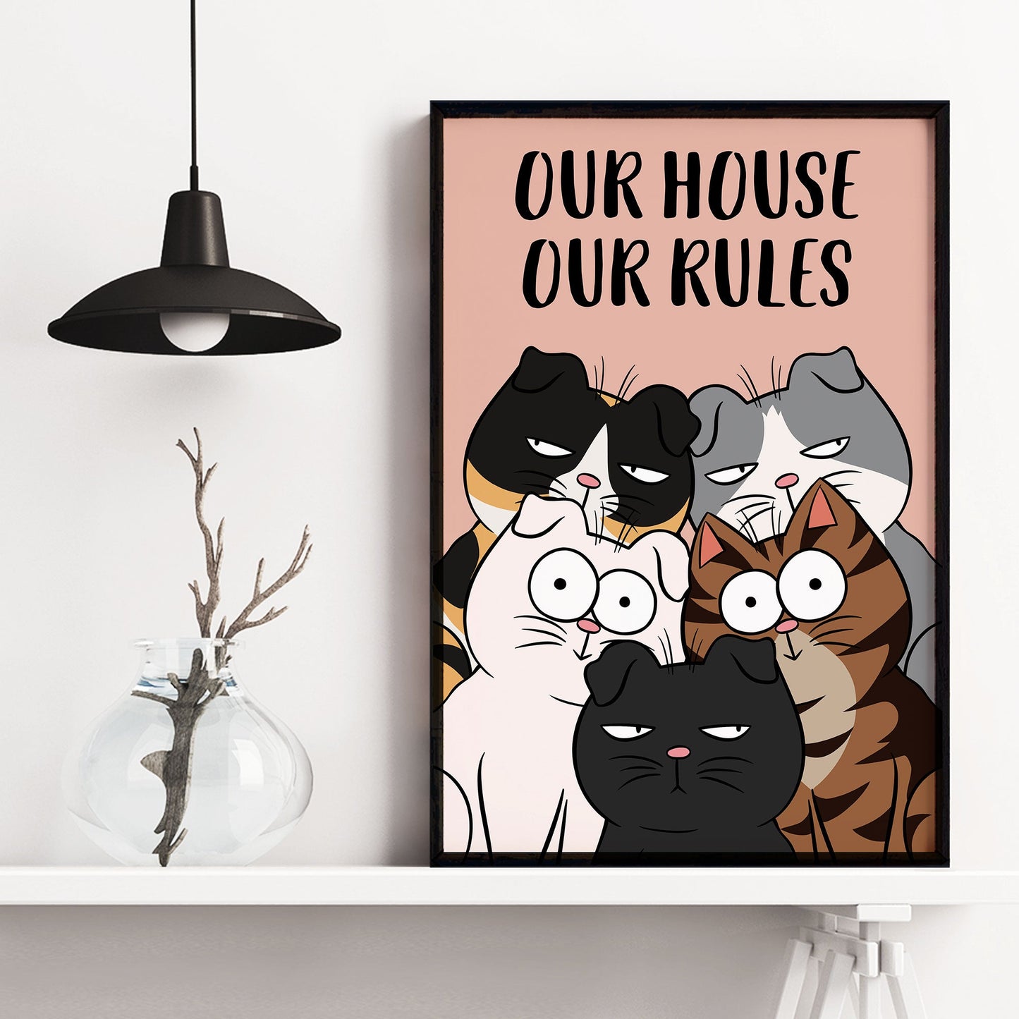 My House My Rules - Personalized Poster