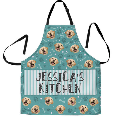 My Kitchen - Personalized Apron With Pocket