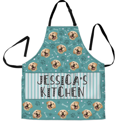 My Kitchen - Personalized Apron With Pocket