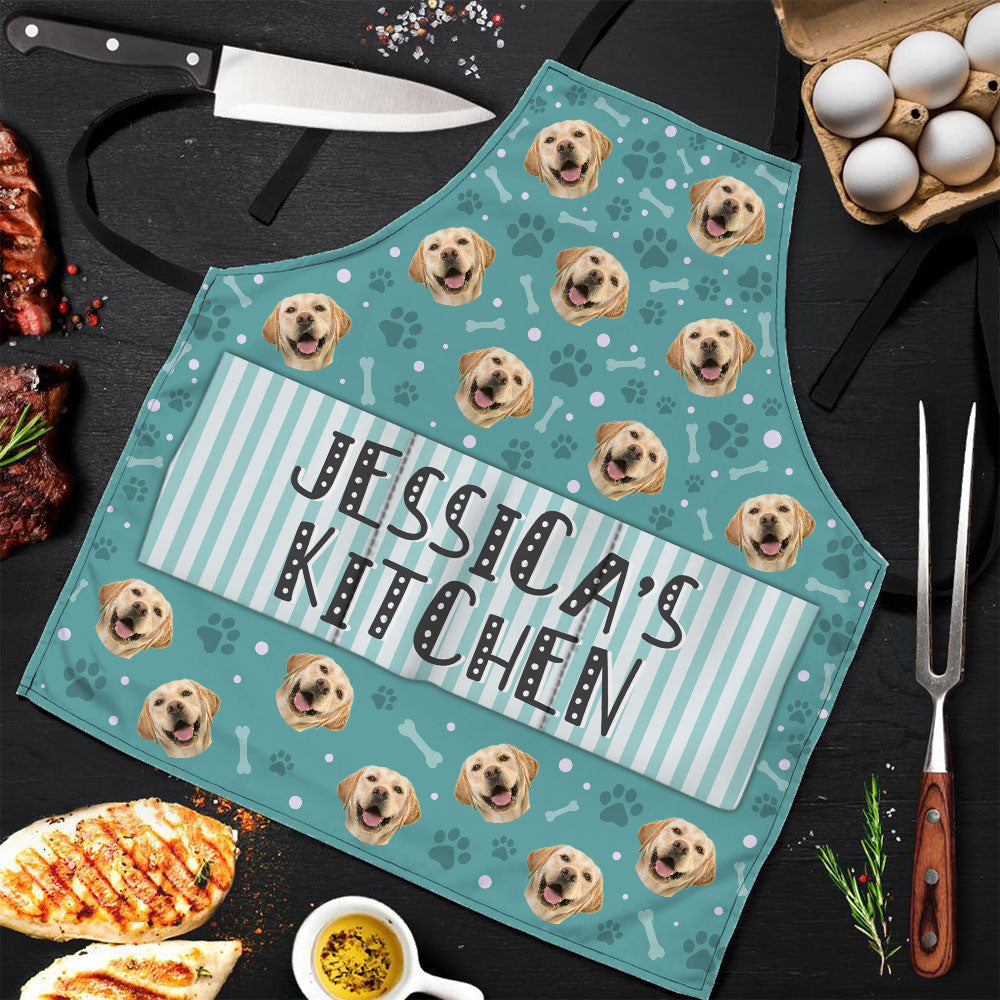 My Kitchen - Personalized Apron With Pocket