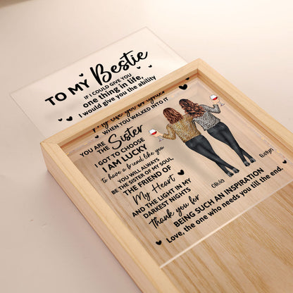 My Life Got Brighter When You Walked Into It - Personalized Frame Light Box