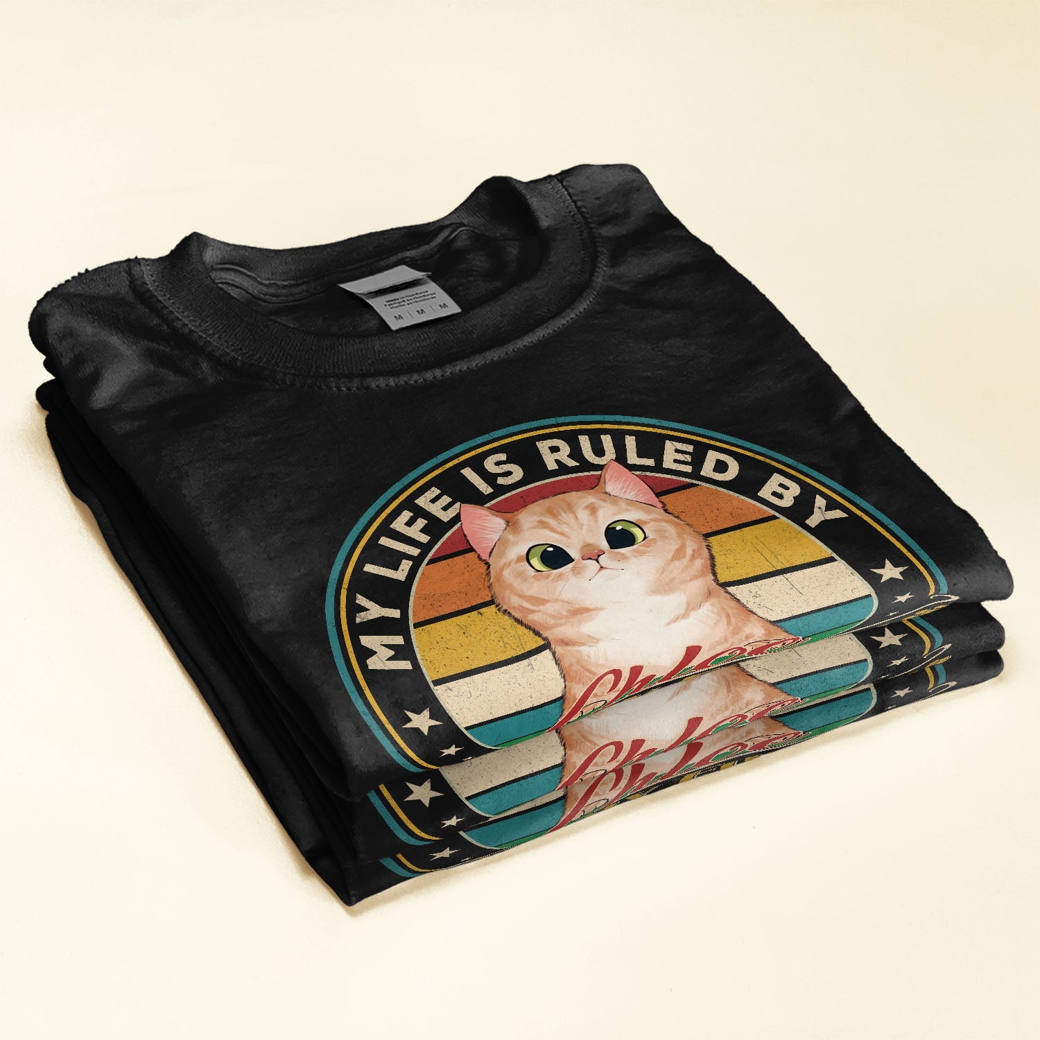 My Life Is Ruled By A Tiny, Furry Overlord - Personalized Shirt