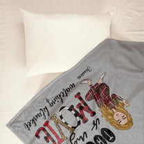 My Movie Watching Blanket - Personalized Blanket - Christmas, New Year Gift For Her, Girl, Woman