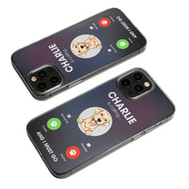 My Pet Is Calling And I Must Go - Personalized Clear Phone Case