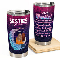 Soul Sister - Personalized Tumbler Cup - Birthday Gift For Bestie