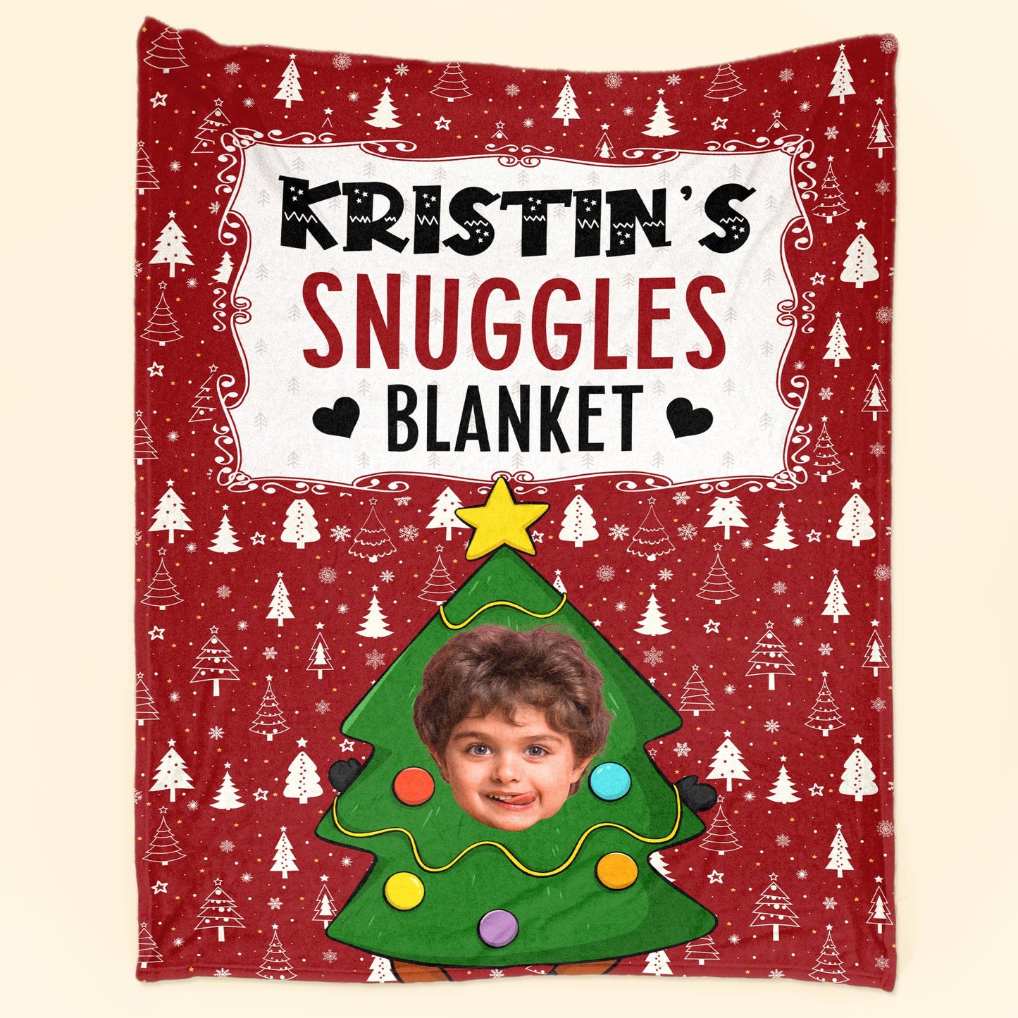 My Snuggle Blanket - Personalized Kid Photo Blanket