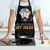 My Wife Loves My Meat - Personalized Apron