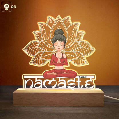 Namaste 2 - Personalized LED Light