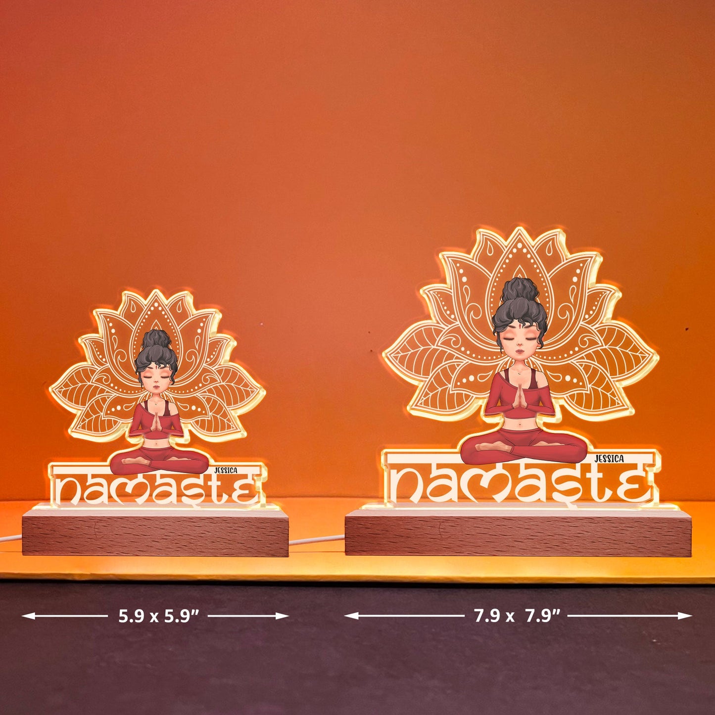 Namaste 2 - Personalized LED Light