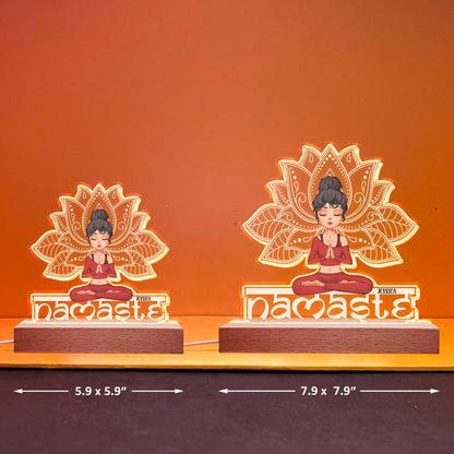 Namaste 2 - Personalized LED Light