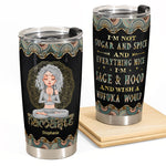 Namaste - I'm Not Sugar And Spice - Personalized Tumbler Cup