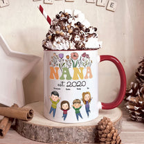 Nana Est - Personalized Accent Mug