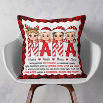 Nana We Hugged This Soft Pillow - Personalized Pillow (Insert Included)