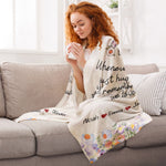 Nana, Whenever You Miss Us - Personalized Blanket