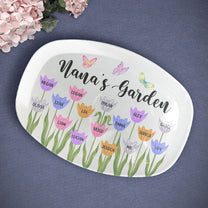Nana's Garden - Personalized Platter