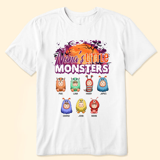 Nana's Little Monsters - Personalized Shirt