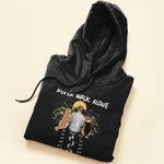 Never Walk Alone - Personalized Shirt - Father's Day, Birthday Gift For Dog Lovers, Dog Mom, Dog Dad