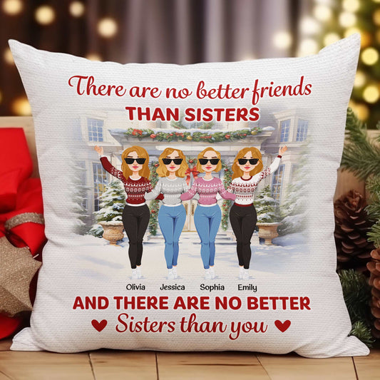 No Better Sister Than You - Personalized Pillow (Insert Included)