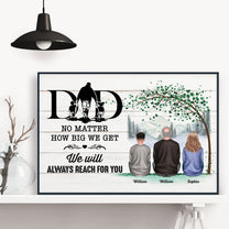 No Matter How Big We Get - Personalized Poster/Wrapped Canvas