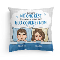 No One I'd Rather Snoring Loud Beside Me  - Personalized Pillow (Insert Included)