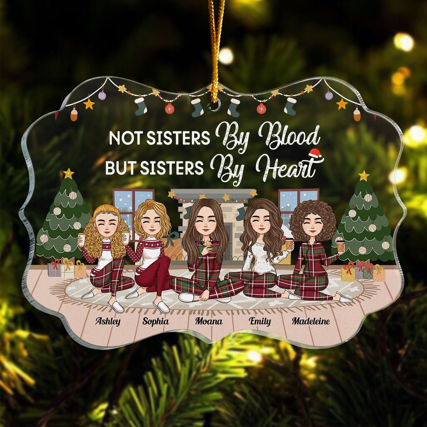  My Best Friend Ornament for Women, Friendship New Year