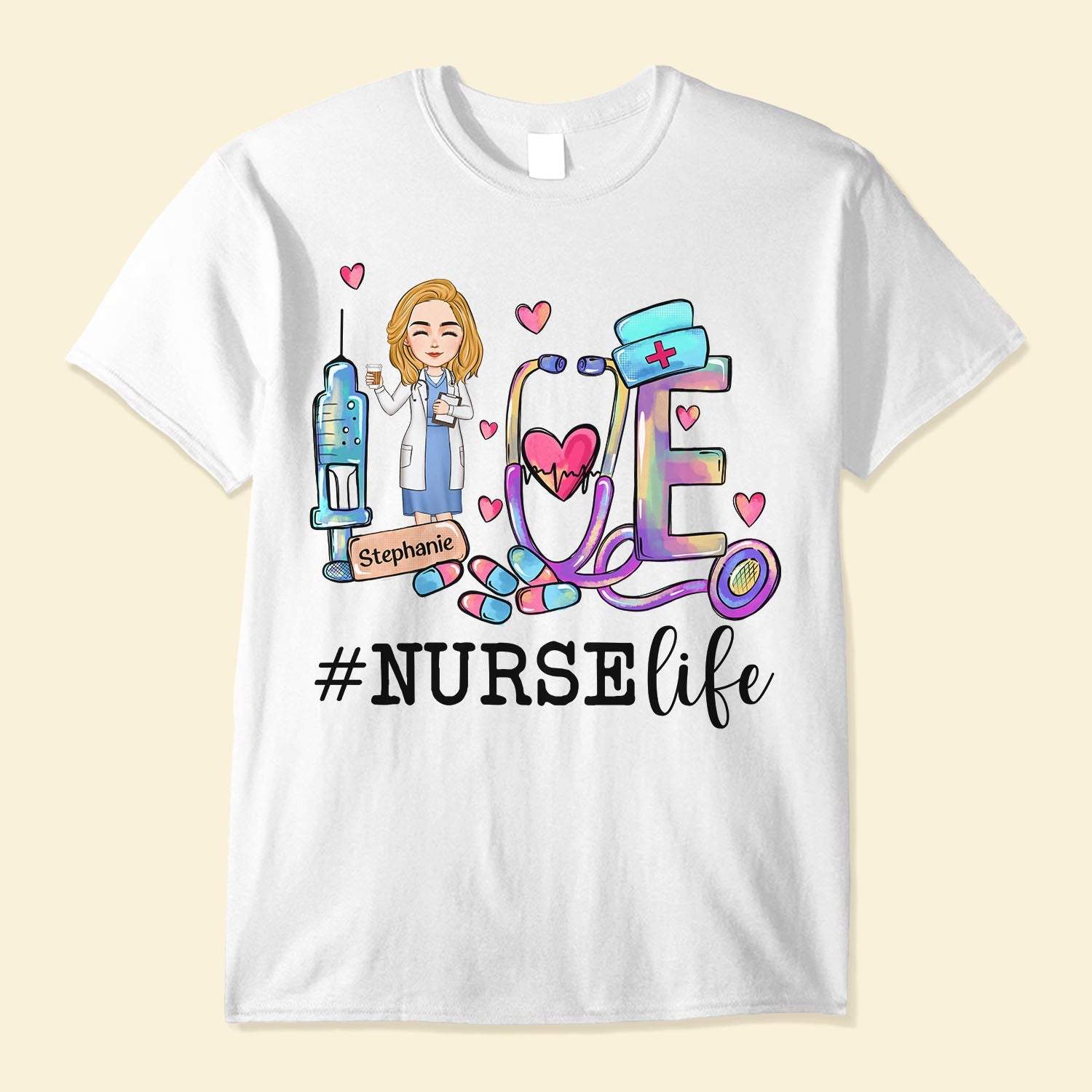 Personalized sale nurse shirts