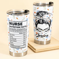 Nurse Life - Personalized Tumbler Cup - Birthday, Loving Gift For Nurse, Doctor, Medical Staff, Colleagues
