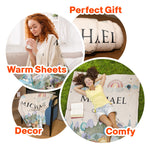 Nursery Room Decor - Personalized Baby Blanket
